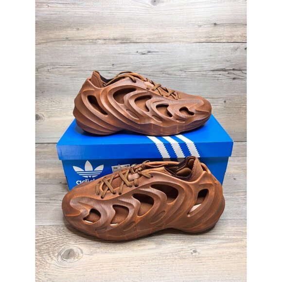 adidas adiFOM Q Cosmic Way Runners Mars Mens Size 9 Craft Ochre Brown GY0064 - Picture 1 of 12